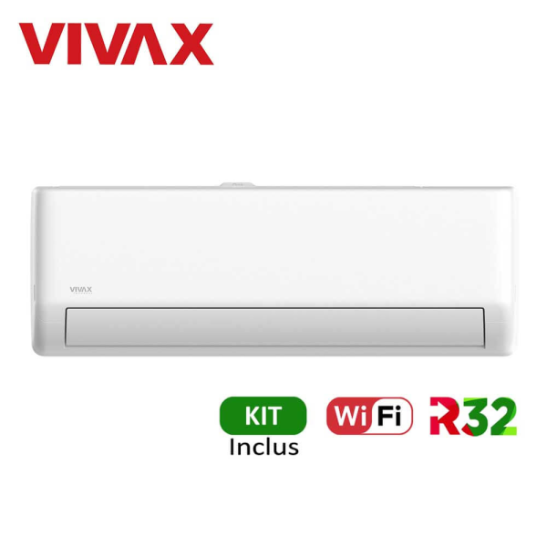 Aer conditionat Vivax R-Design PRO 24000 BTU - WiFi, Kit inclus