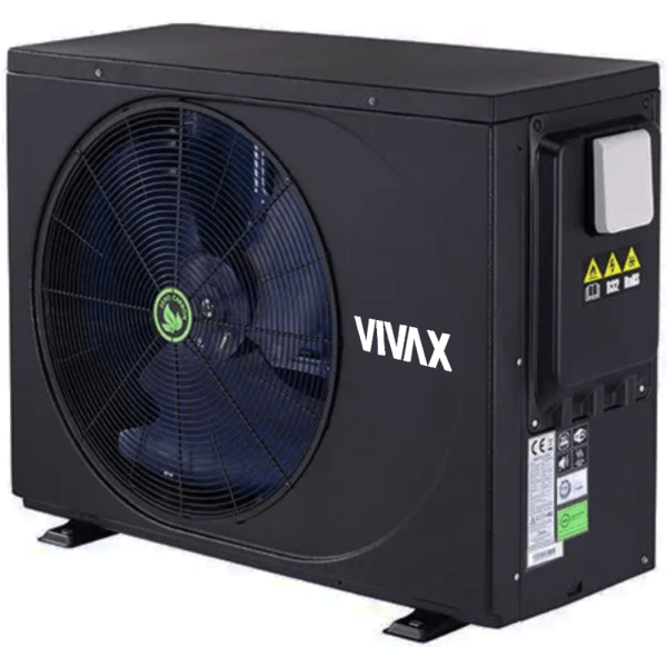 Pompa de caldura pentru piscina Vivax HPP-41CH120AERI 12.5 kW volum 90 m³ suprafata 50 mp