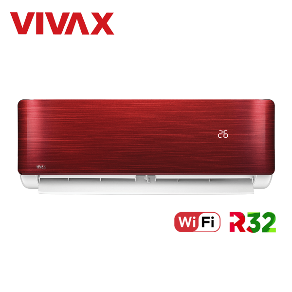 Aer conditionat Vivax R-Design 12000 BTU - WiFi, Red