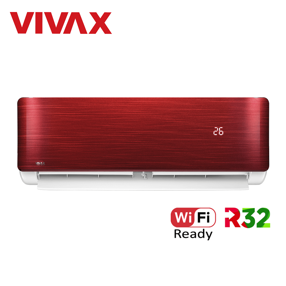 Aer conditionat Vivax R-Design 12000 BTU - Red