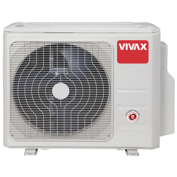 Aer conditionat multisplit Vivax 21000 BTU, 3 unitati R-design, 12+12+12 BTU, Red