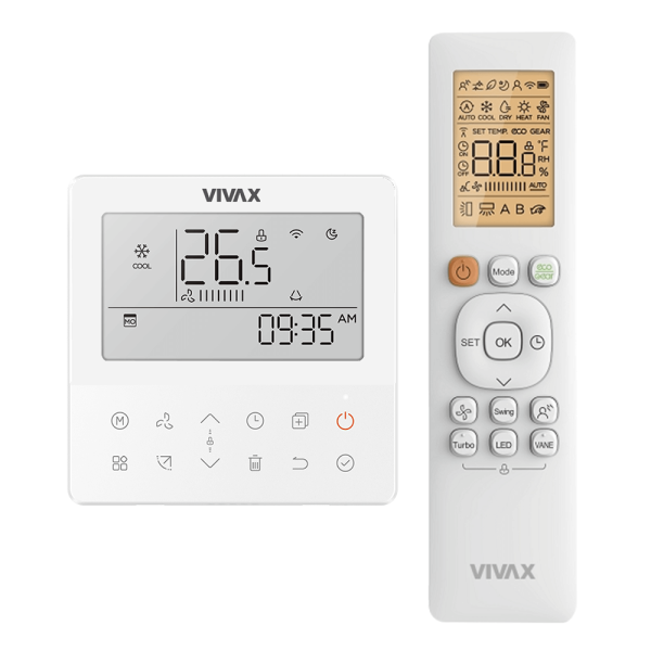 Aer conditionat multisplit Vivax 28000 BTU - 4 unitati Caseta 4 directii, 12+12+12+12 BTU