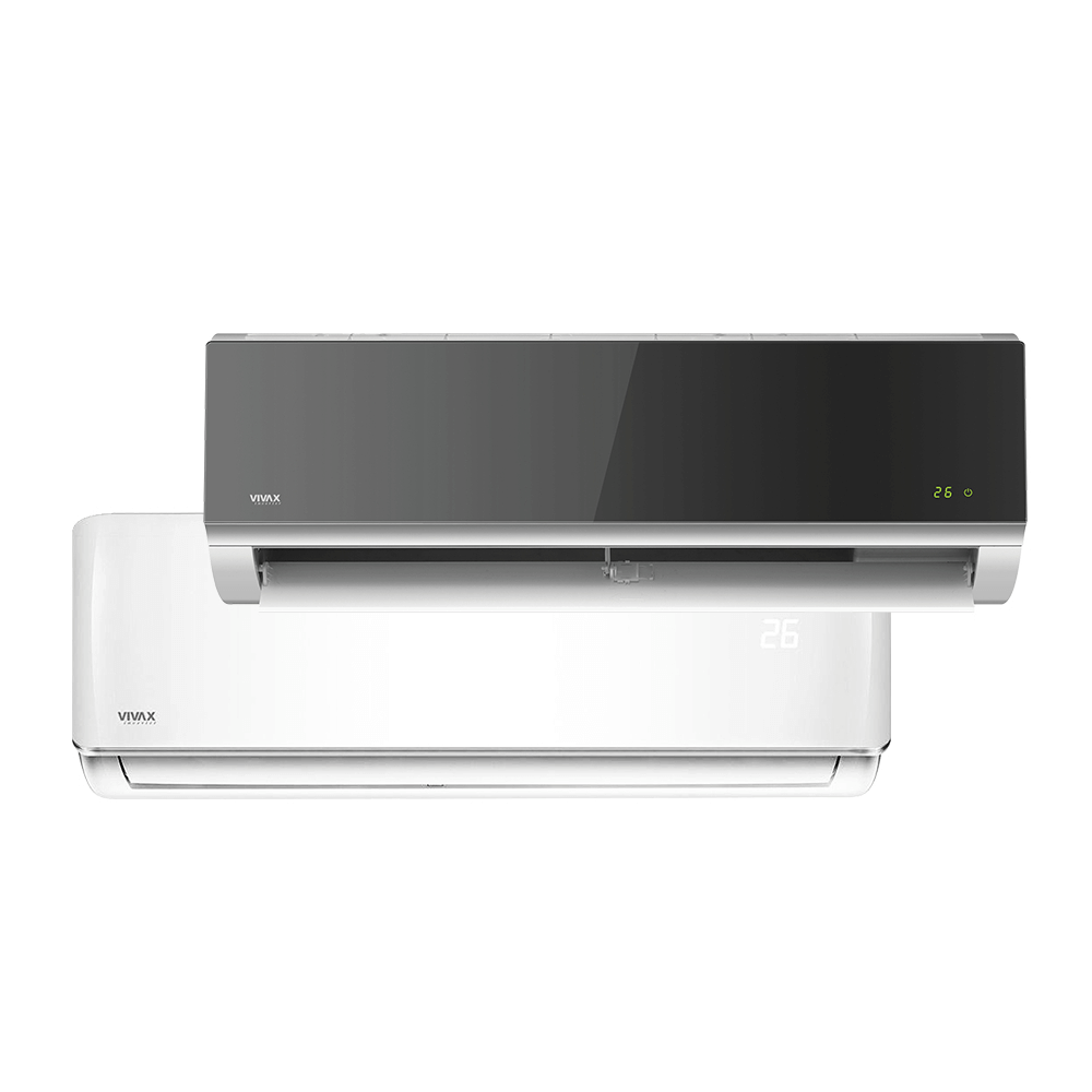 Aer conditionat multisplit Vivax 28000 BTU, 4 unitati R-design, 9+9+9+12 BTU, White/Silver Mirror