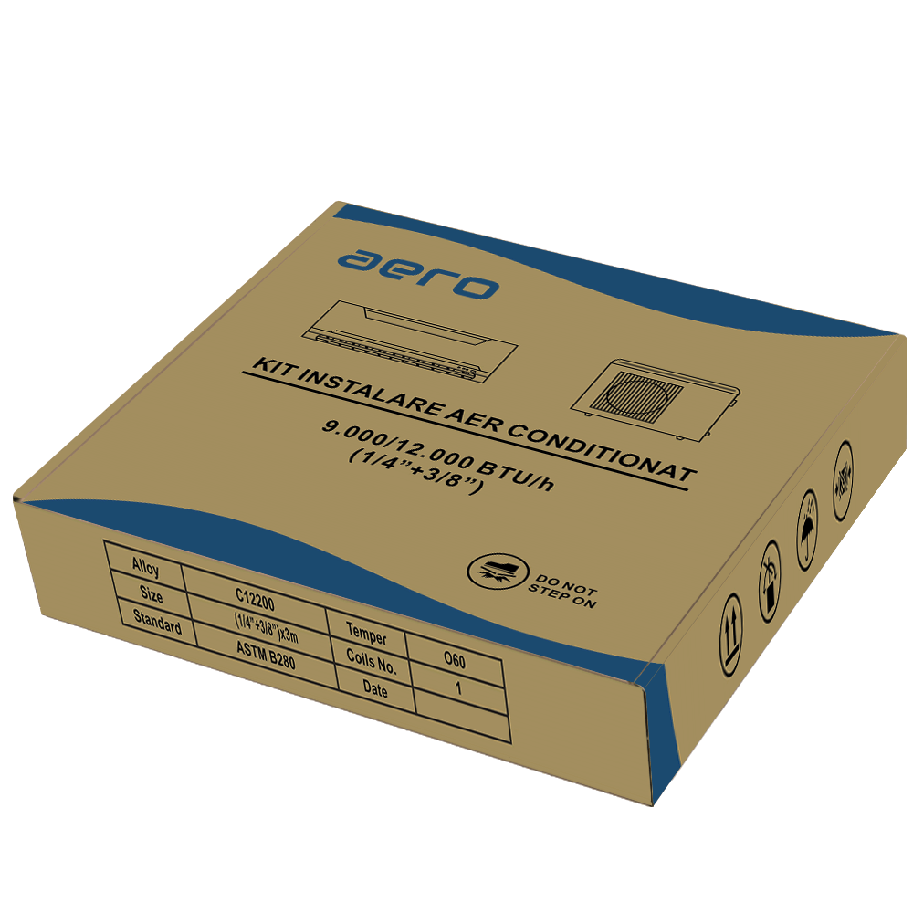 Kit complet montaj aparate de aer conditionat 9000 - 12000 BTU/h