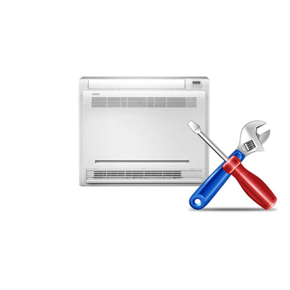 Montaj aer conditionat tip Consola de Pardoseala 9000 - 18000 BTU (valabil pentru Bucuresti si Ilfov)