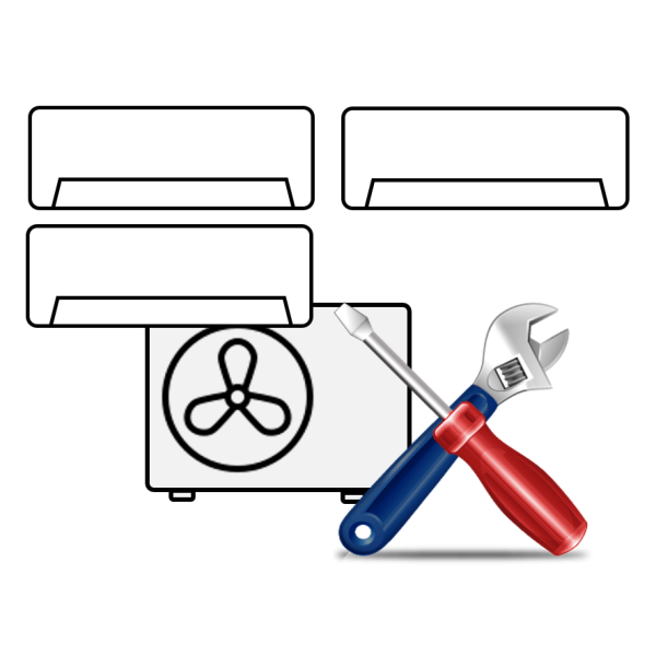 Montaj Aer Conditionat Triplusplit (sisteme multisplit cu 3 unitati interioare)