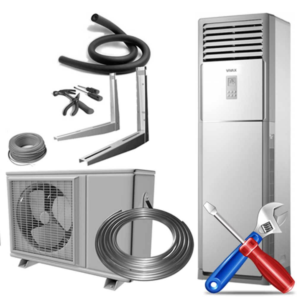 Montaj aer conditionat tip Coloana 48000 - 60000 BTU (valabil pentru Bucuresti si Ilfov)