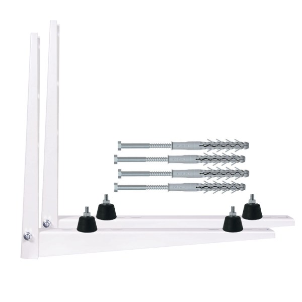 Pachet complet accesorii montaj unitate exterioara aer conditionat 18000 - 24000 BTU, console, tampoane antivibratii, fixare