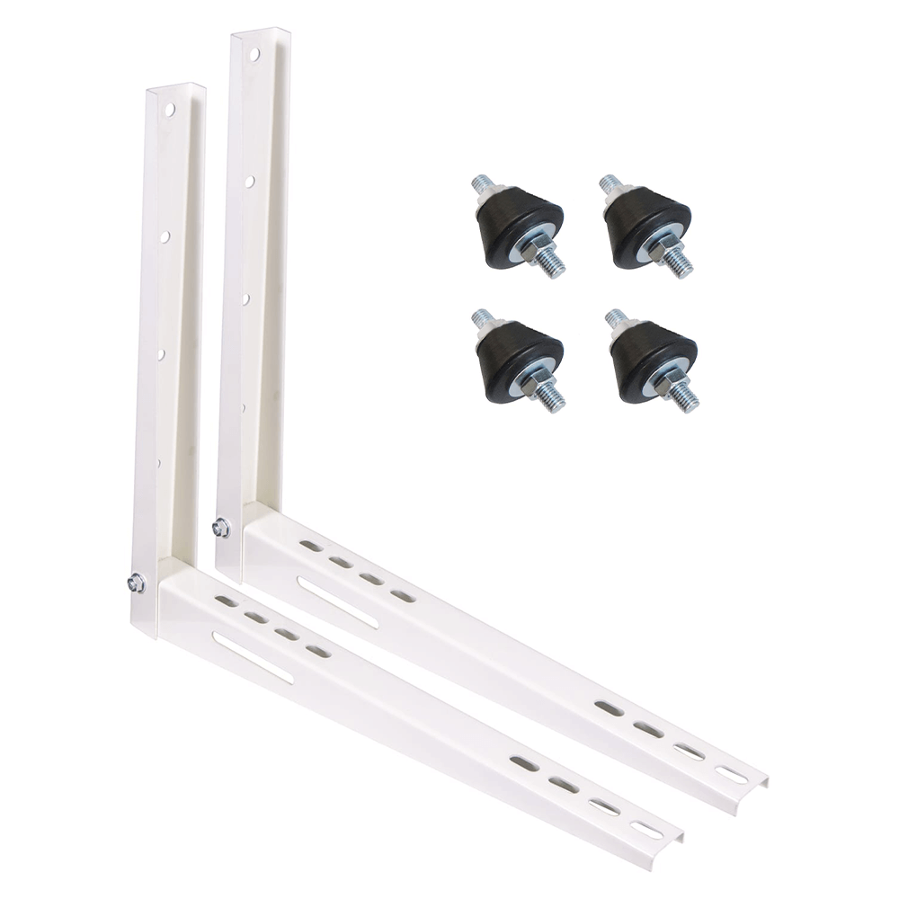 Pachet accesorii pentru montaj unitate exterioara aer conditionat 18000-24000 BTU, console,  tampoane antivibratii