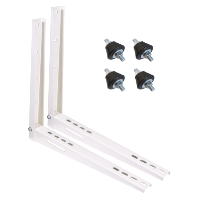 Pachet accesorii pentru montaj unitate exterioara aer conditionat 9000-12000 BTU, console,  tampoane antivibratii