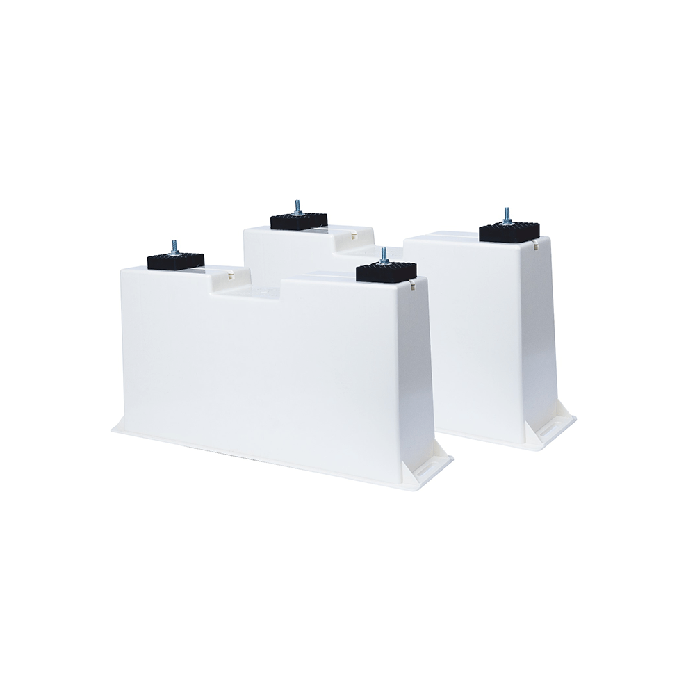 Console universale de pardoseala ABS pentru Aer Conditionat si Pompa caldura, 550x110x270 mm (set 2 buc), incarcare max 350 kg