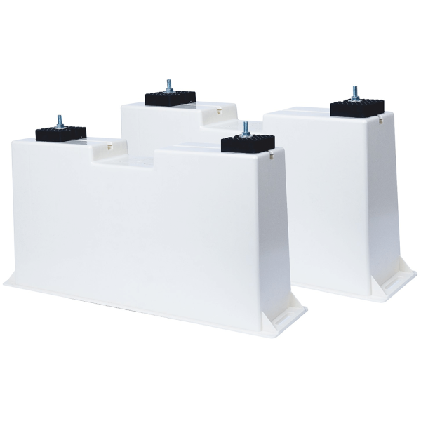 Console universale de pardoseala ABS pentru Aer Conditionat si Pompa caldura, 550x110x270 mm (set 2 buc), incarcare max 350 kg