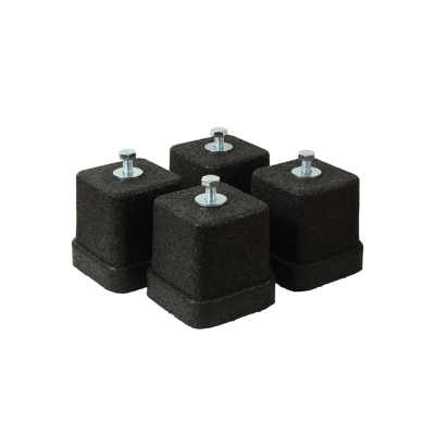 Set suporti antivibranti de pardoseala din cauciuc vulcanizat pentru montaj unitate exterioara aer conditionat