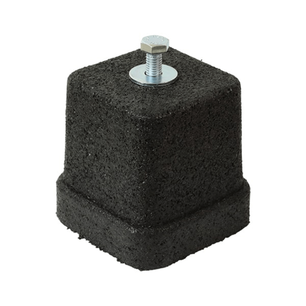 Set suporti antivibranti de pardoseala din cauciuc vulcanizat pentru montaj unitate exterioara aer conditionat