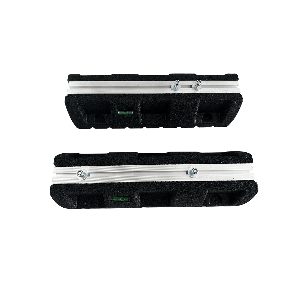 Console universale de pardoseala antivibratii din cauciuc vulcanizat pentru Aer Conditionat, 450 x 95 x 145 mm (set 2 buc)