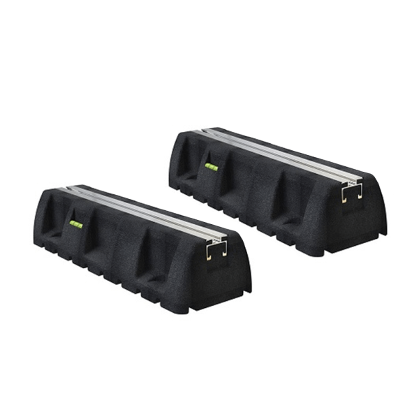 Console universale de pardoseala antivibratii din cauciuc vulcanizat pentru Aer Conditionat, 450 x 95 x 145 mm (set 2 buc)