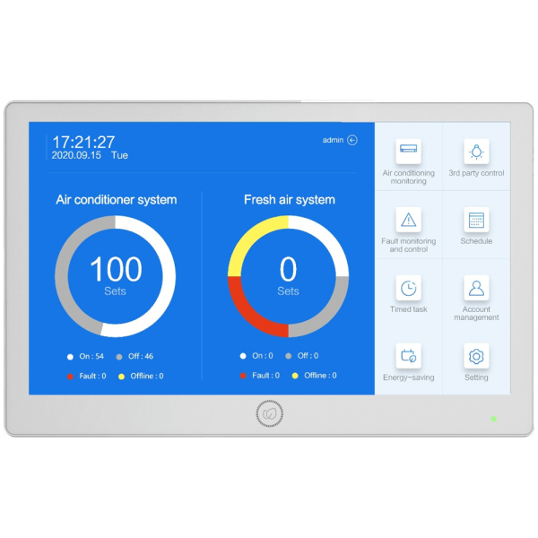 Panou comanda centralizat VRF Vivax VCC-928REA