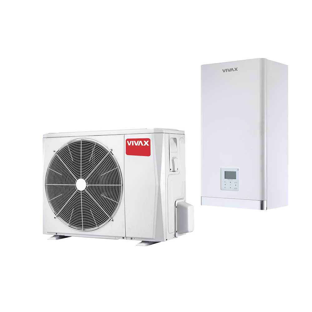 Pompa de Caldura Aer-Apa Vivax HPS-41CH120AERI/O3s / HPS-120HM155AERI/I1s, 12 kW, R32, 380V