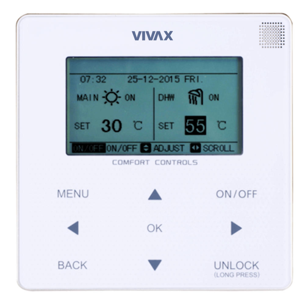 Pompa de Caldura Aer-Apa Monobloc Vivax HPM-22CH65AERIs1H3, 6.5 kW, Booster, R32, 220V