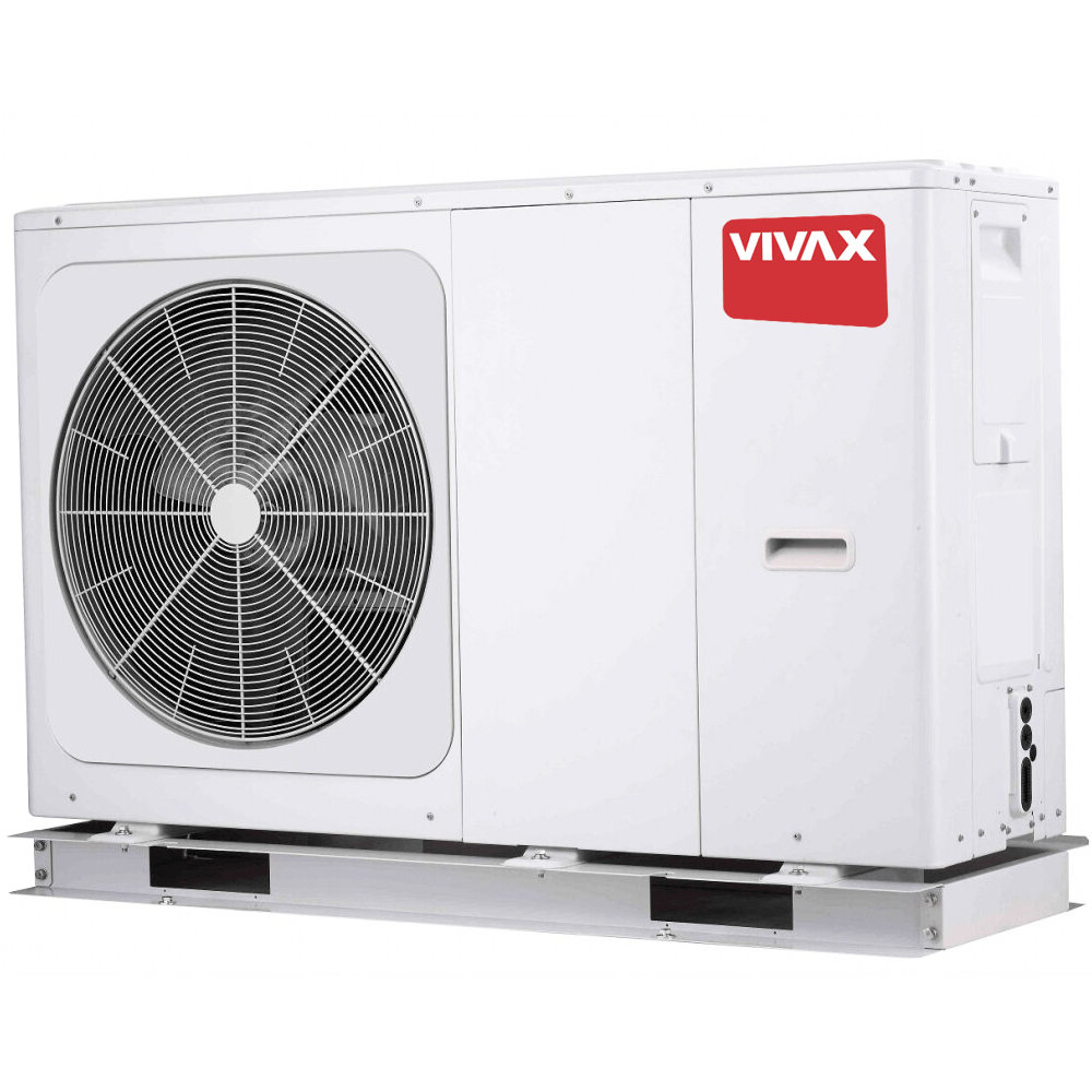 Pompa de Caldura Aer-Apa Monobloc Vivax HPM-53CH155AERIs3H9, 15.5 kW, Booster, R32, 380V