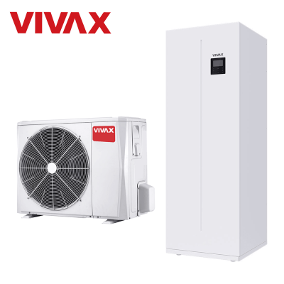 Pompa de Caldura Aer-Apa Vivax HPS-41CH120AERI/O3s / HPS-120HM155AERI/IT241H3s, 12 kW, Boiler ACM, R32, 380V